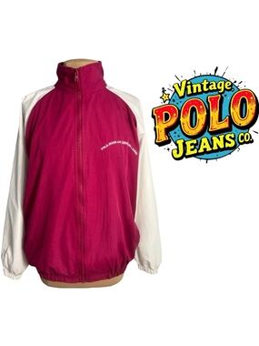 Vintage 90’s Polo Ralph Lauren Windbreaker Men’s size Medium